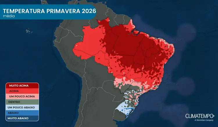 Primavera pode ter calor acima da média e chuva irregular no ES